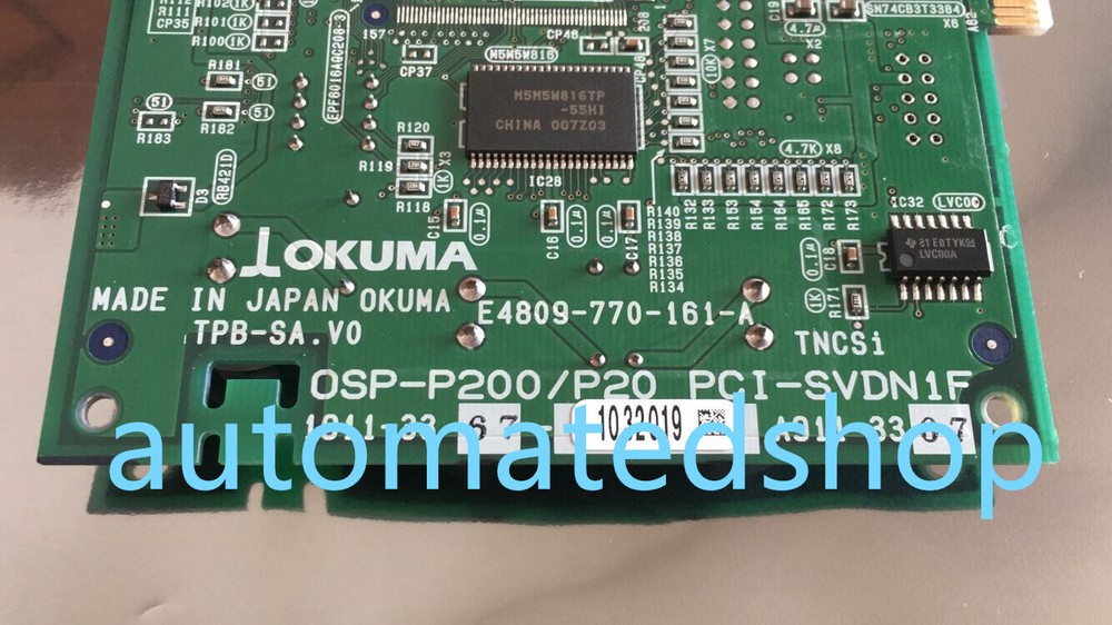 Okuma E4809-770-161-A PCI-SVDN1F Via DHL or FedEx