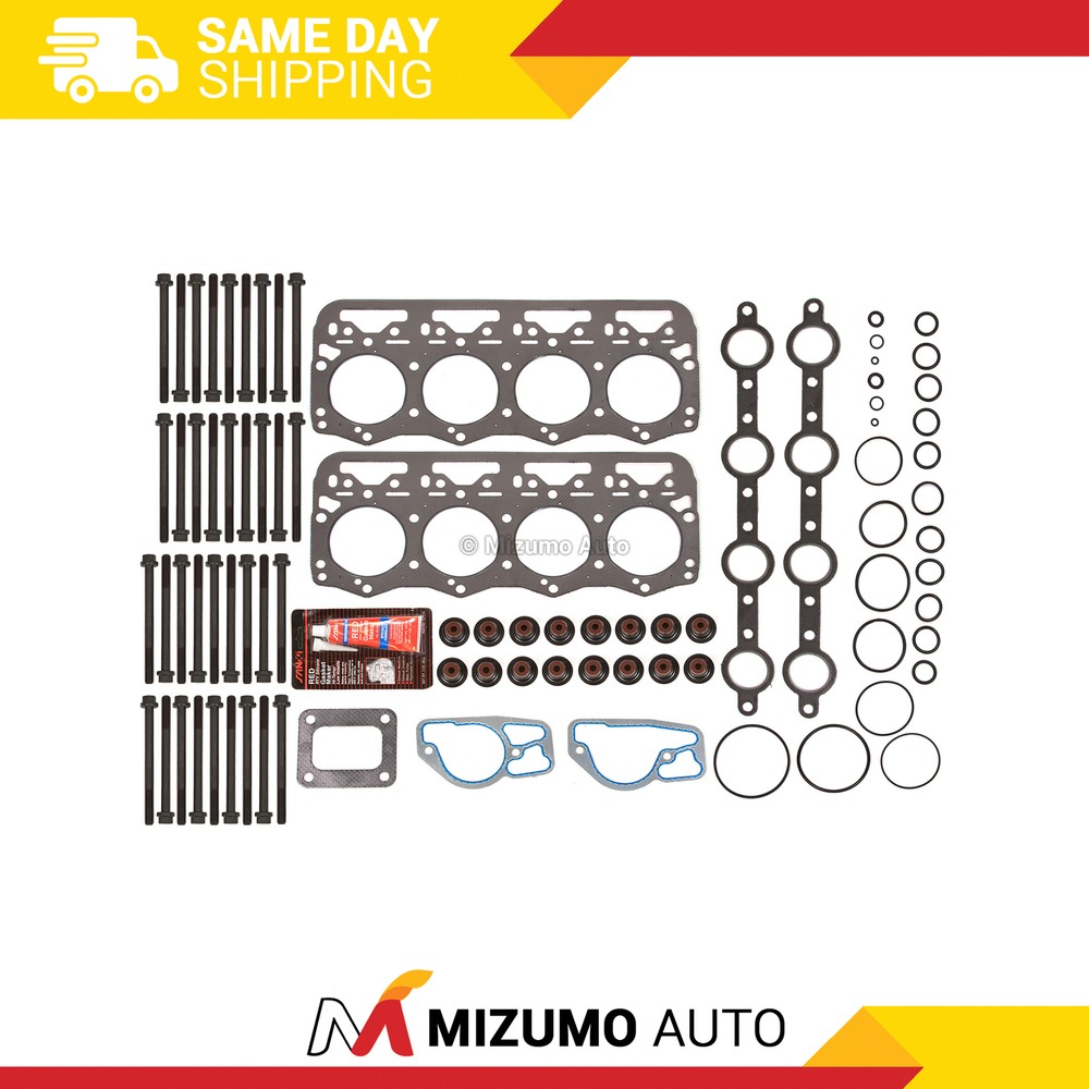 Head Gasket Bolts Set Fit 94-03 Ford E350 E450 F250 F350 Diesel Turbo 7.3 F,K,M