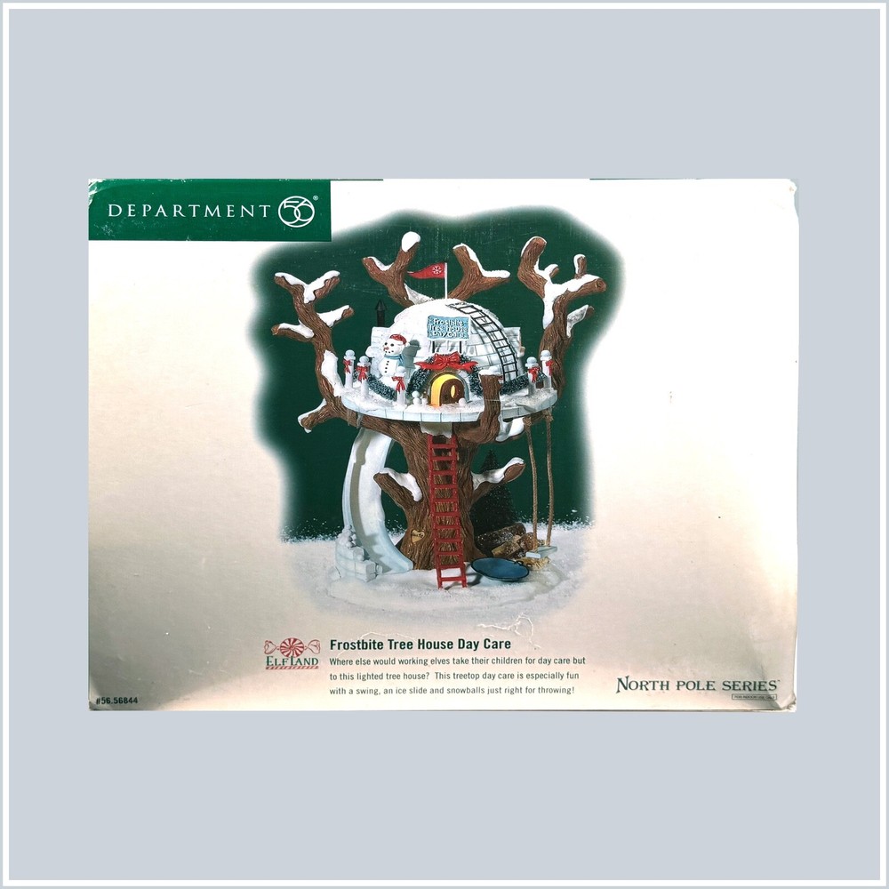 LEMAX Frostbite Tree House Day Care by Department 56 - Now at Lower Price-image