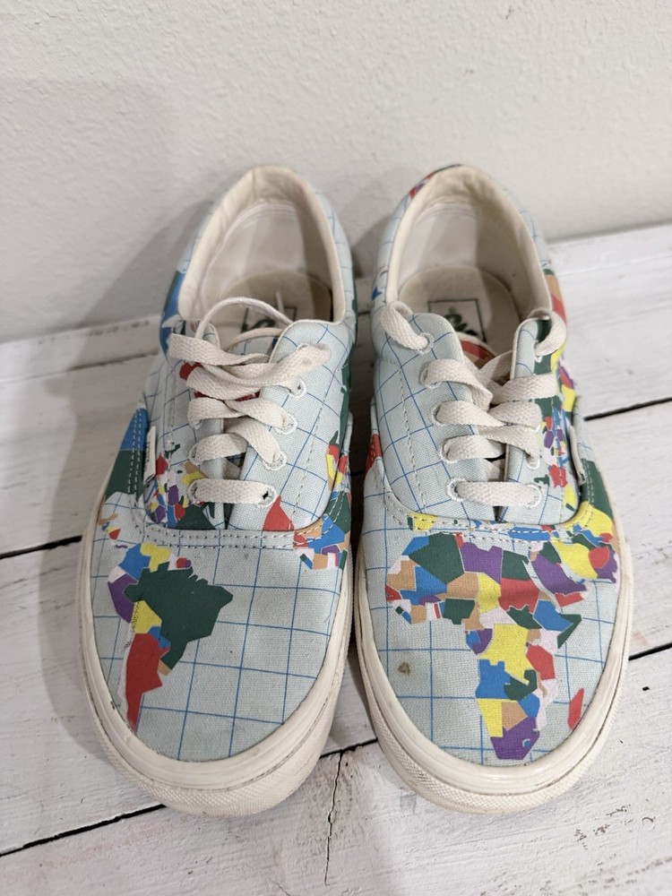 VANS Save Our Planet x Era World Map Men's Sneakers 7/Women's Sneakers 8.5