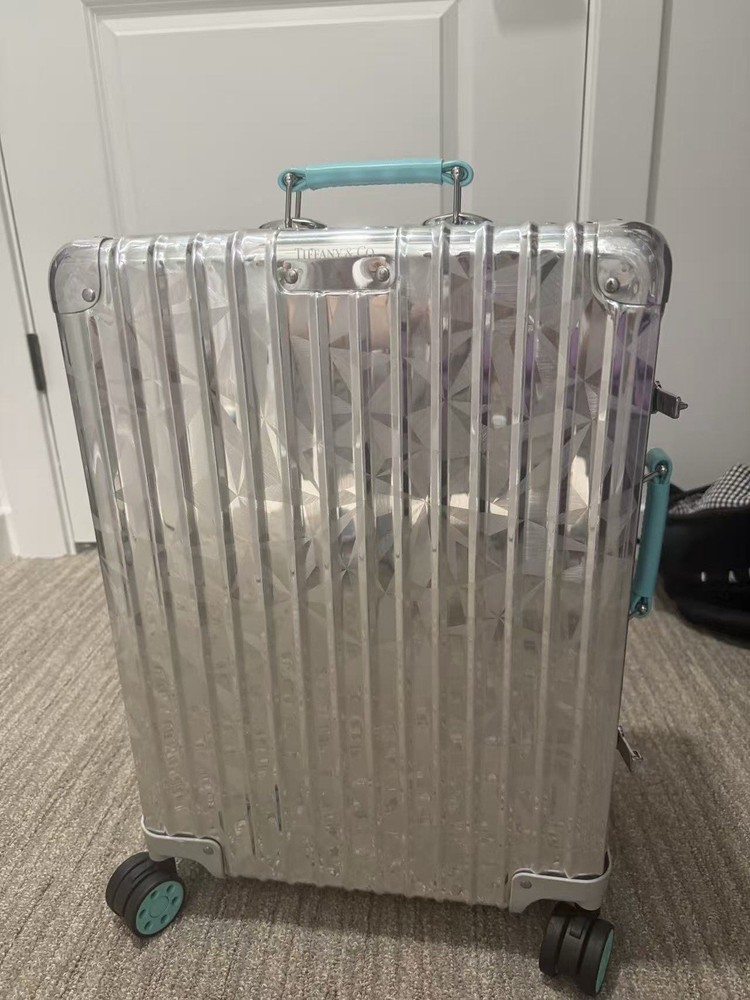 TIFFANY & CO x RIMOWA Rock Cut Cabin Suitcase LIMITED EDITION RARE - READ DESC