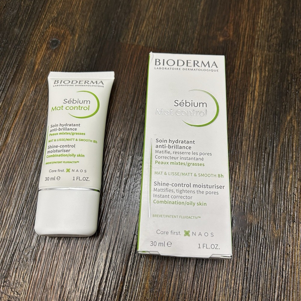 Bioderma Sebium Mat Control 1 fl oz 30 ml Shine Control Facial Moisturizer