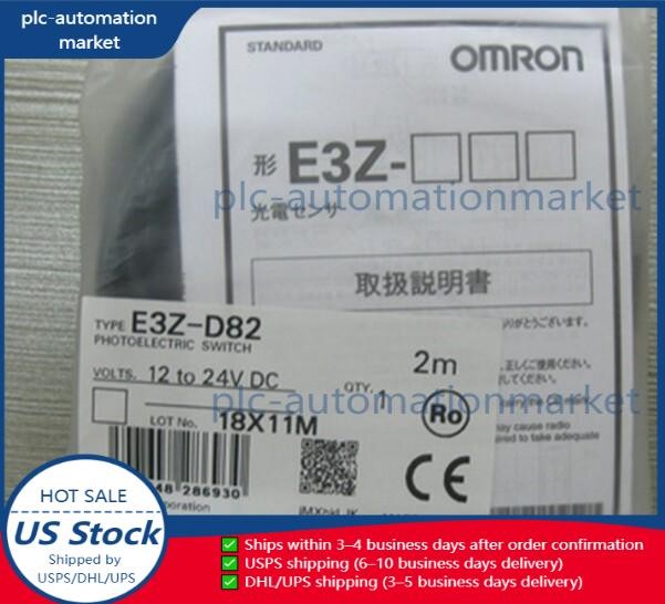 Omron E3Z-D82 Photoelectric Switch E3ZD82 New One Free Shipping