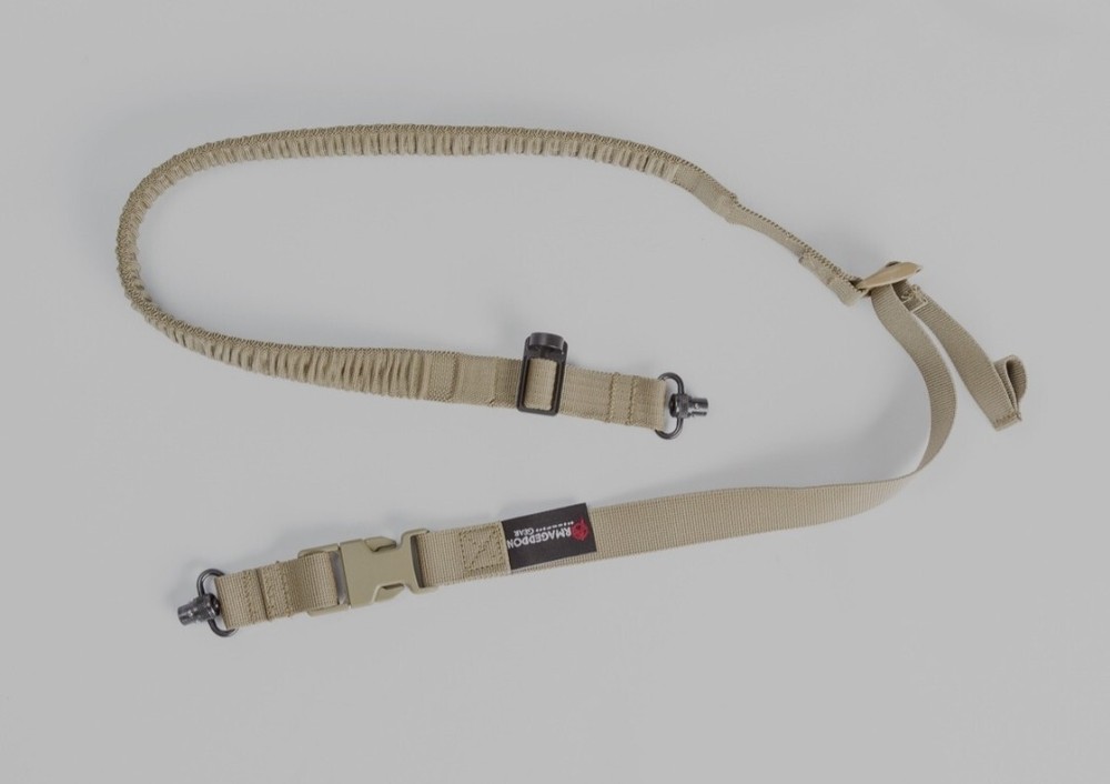 Armageddon Convertible Carbine Sling QD Swivels *BLACK* AG0120