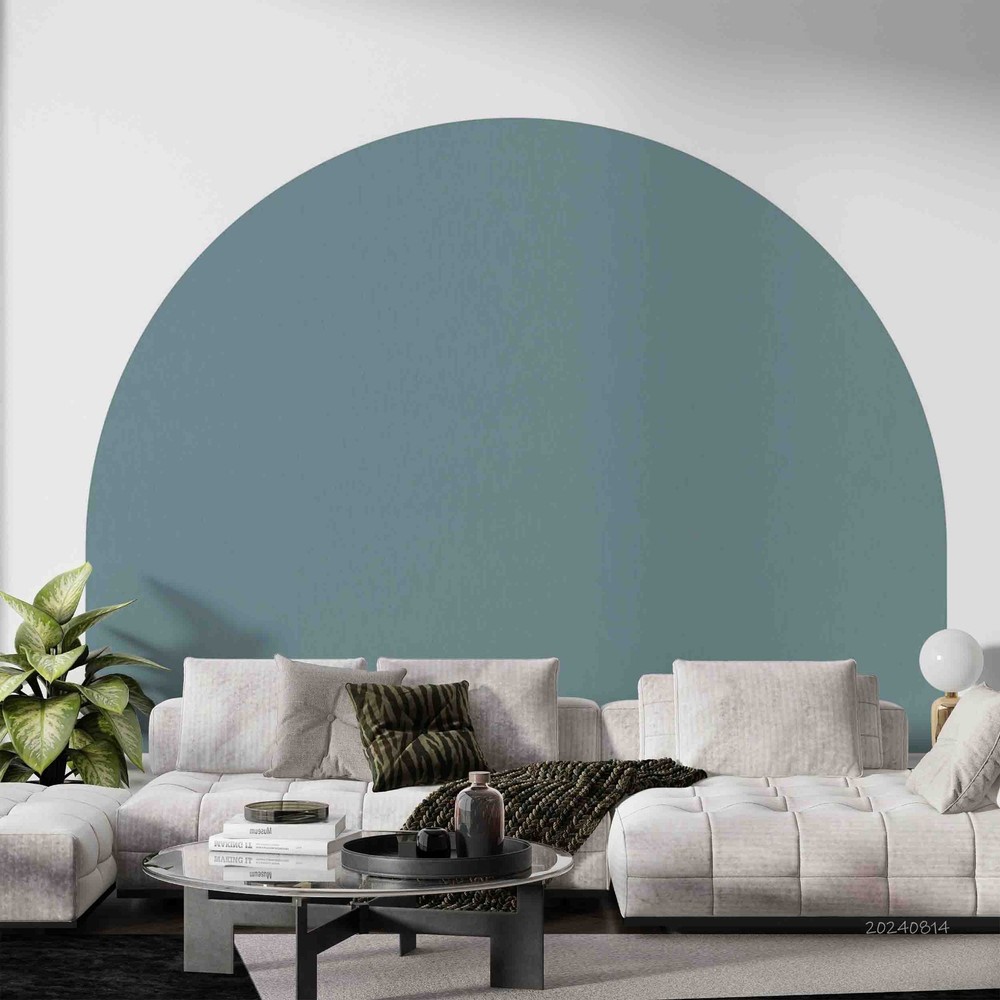3D Blue Siesta Theme Wall Murals Wallpaper Murals Wall Sticker 4