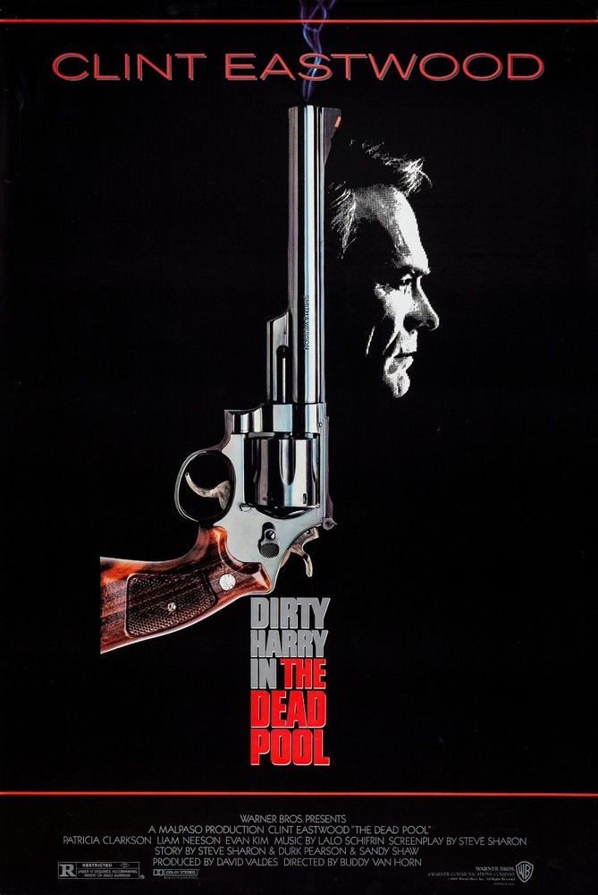 1988 The Dead Pool Movie Poster 11X17 Clint Eastwood Callahan Dirty Harry 🍿