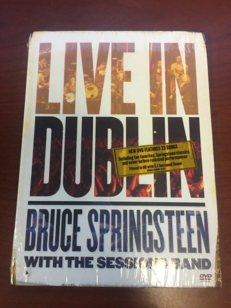 Bruce Springsteen with the Sessions Band Live in Dublin DVD 2007 SEALED NEW