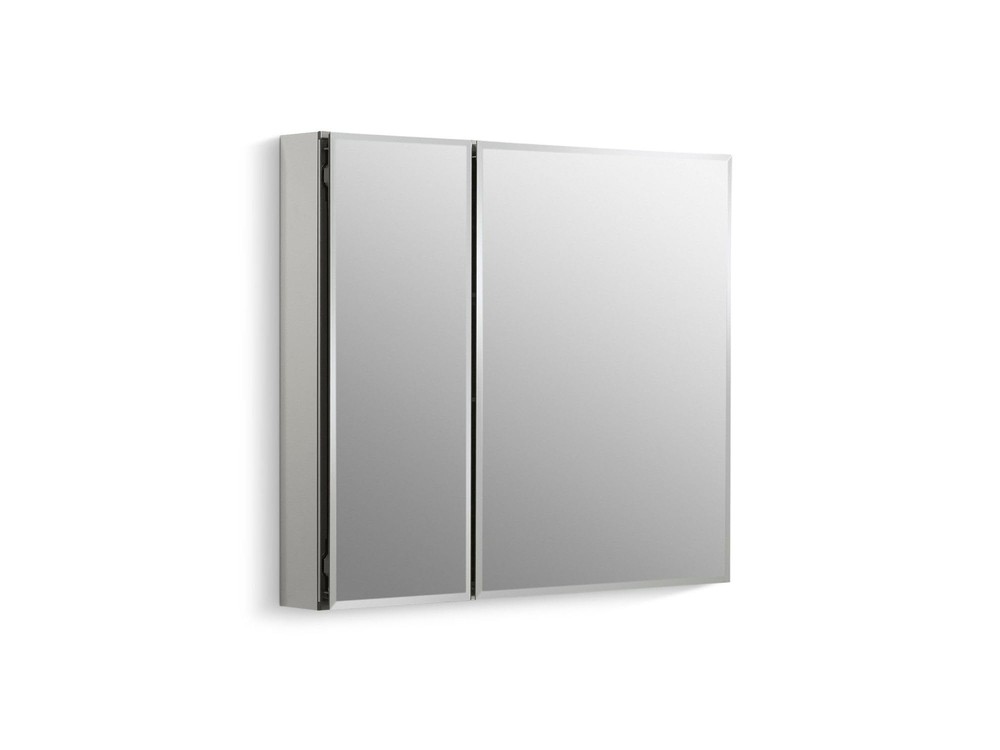 K-CB-CLC3026FS Beveled Medicine Cabinet with Mirror Doors & Adjustable Shelve...