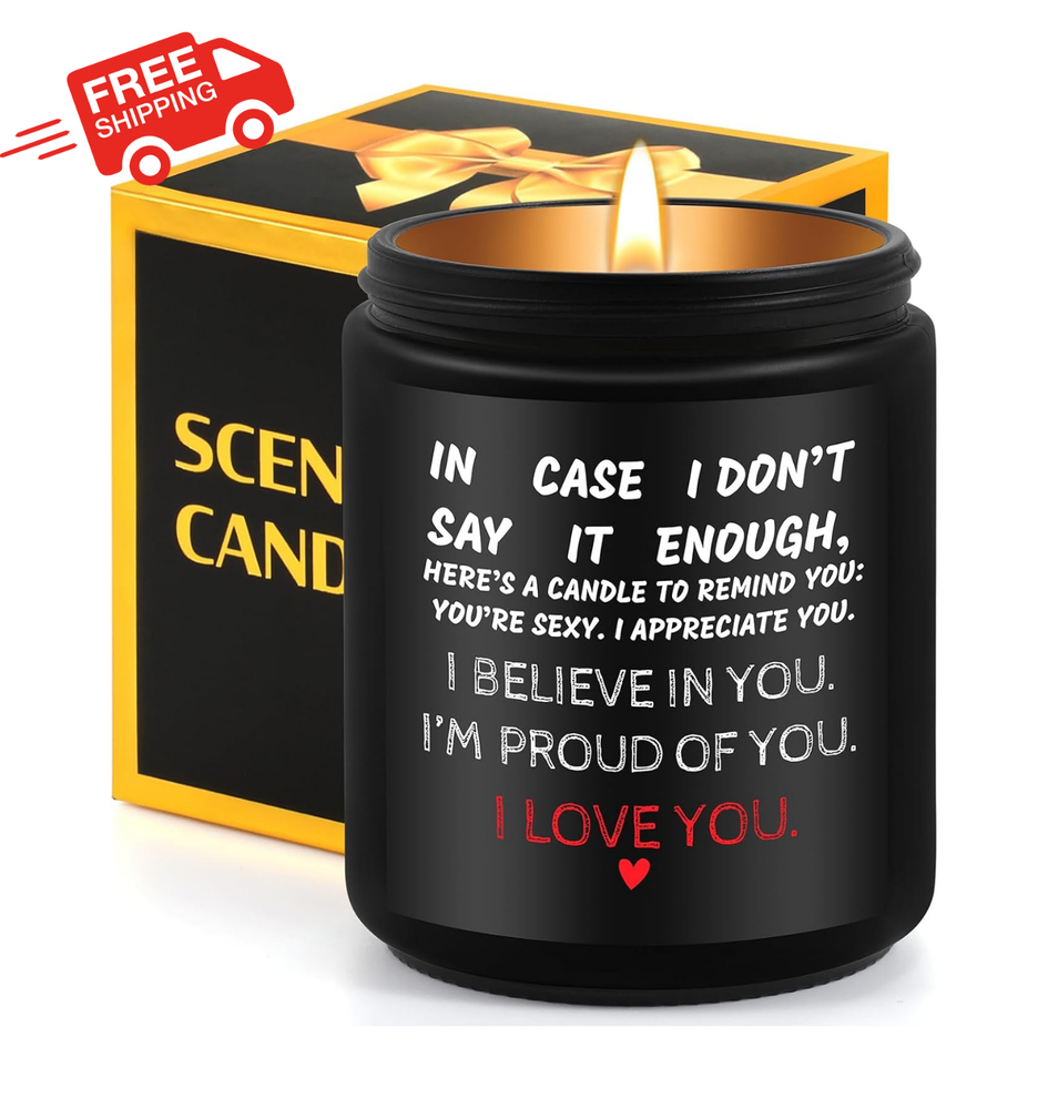 Valentine's Day Gift Candle for Her - Romantic I Love You Present for Wife  -image