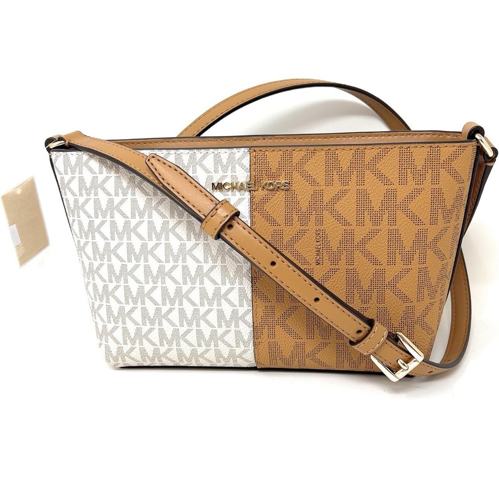 Michael Kors Jet Set Travel Small TZ Crossbody Bag in Saffiano Leather