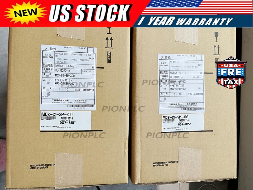 1PC New Mitsubishi MDS-C1-SP-300 Servo Drive MDSC1SP300 Expedited shipping