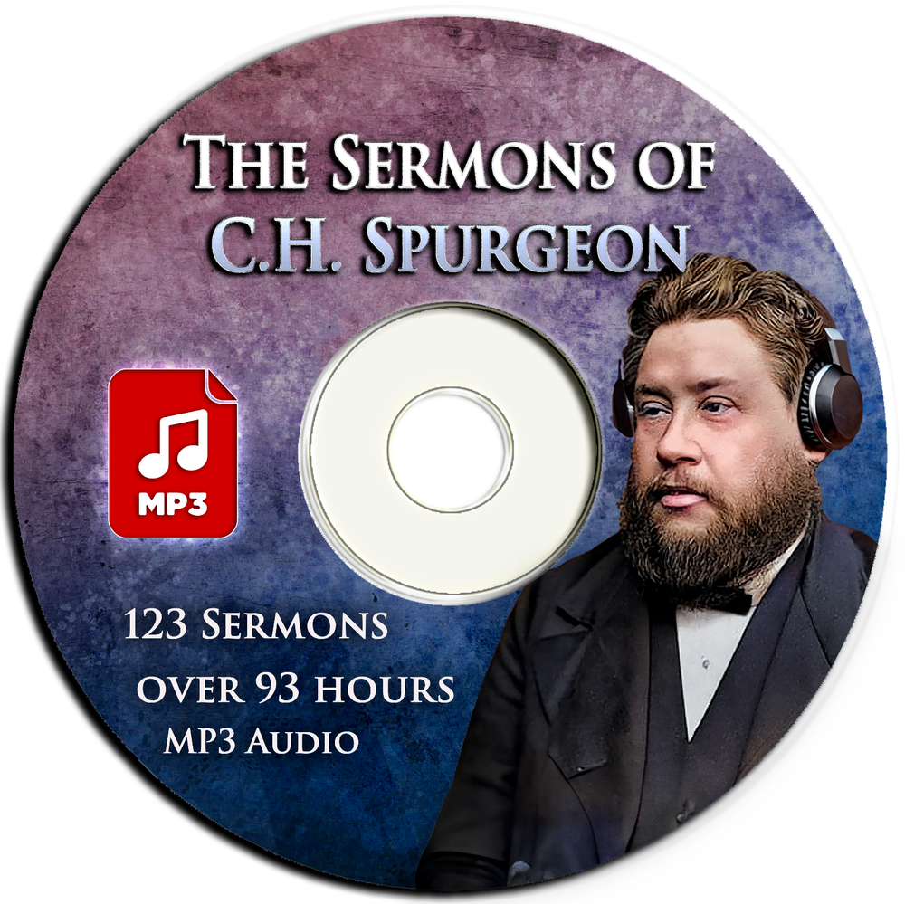 Charles CH Spurgeon-123 Bible Sermons-Preach-Commentary-Study-Quote-MP3 Audio CD
