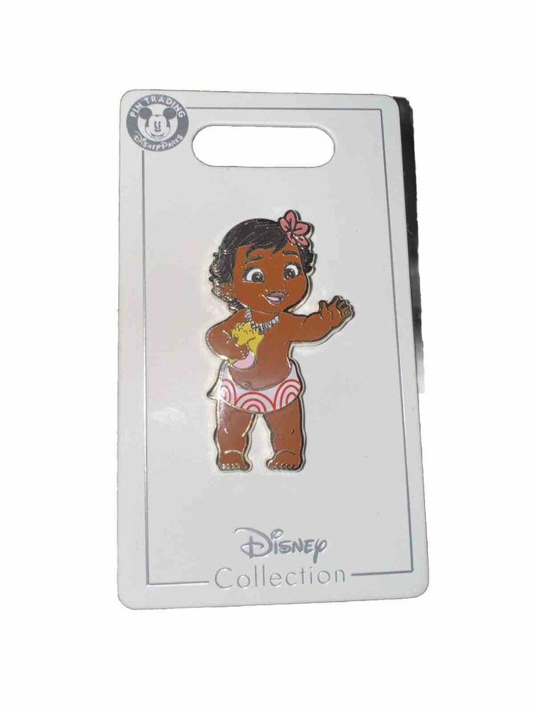 Disney Parks Pin Moana Baby Princess with Shell OE Trading Pin