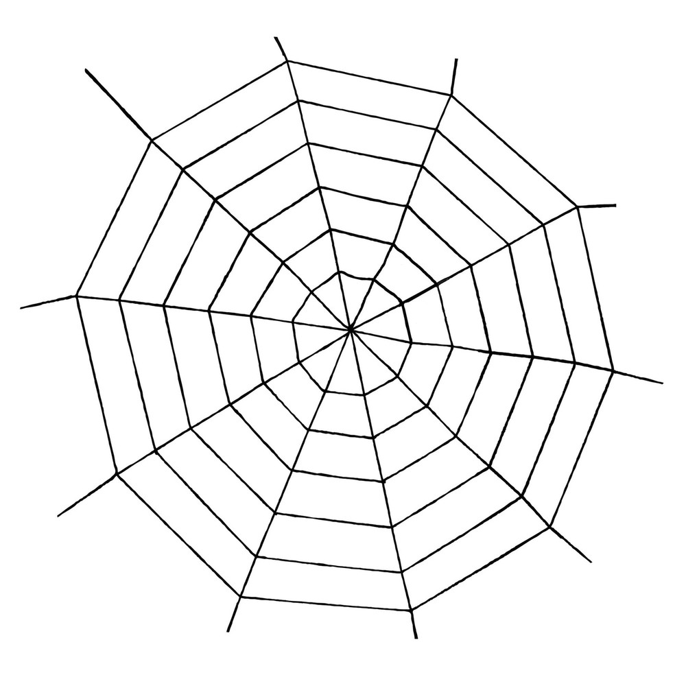 5 Foot Halloween Spider Web Rope Decoration for Spooky Decor