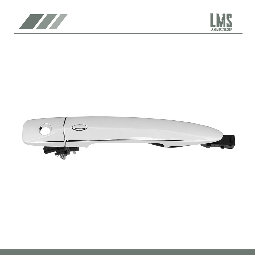 Exterior Door Handle Front Driver For Nissan Leaf 2011-2013 Sentra 13-15 Chrome