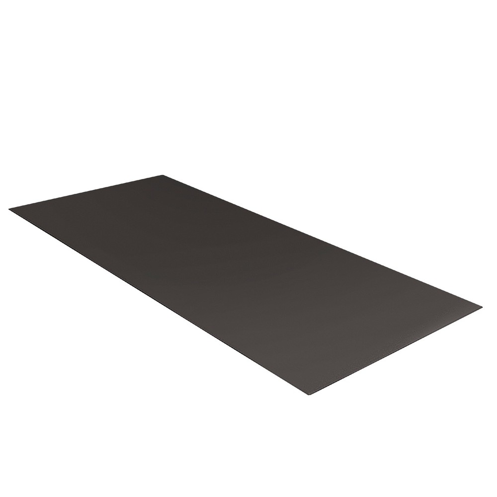 Marcy Black Gym Equipment Mat for Home Workouts