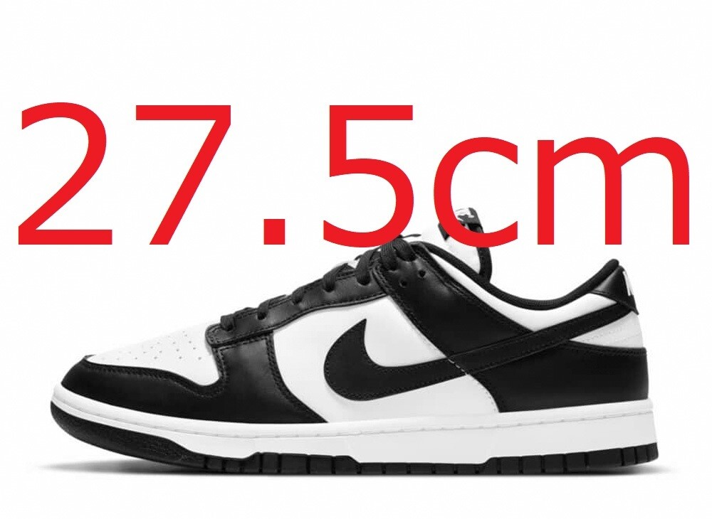 NIKE Men 9.5US Below  Dunk Low Retro Panda White Black   Domestic Tag