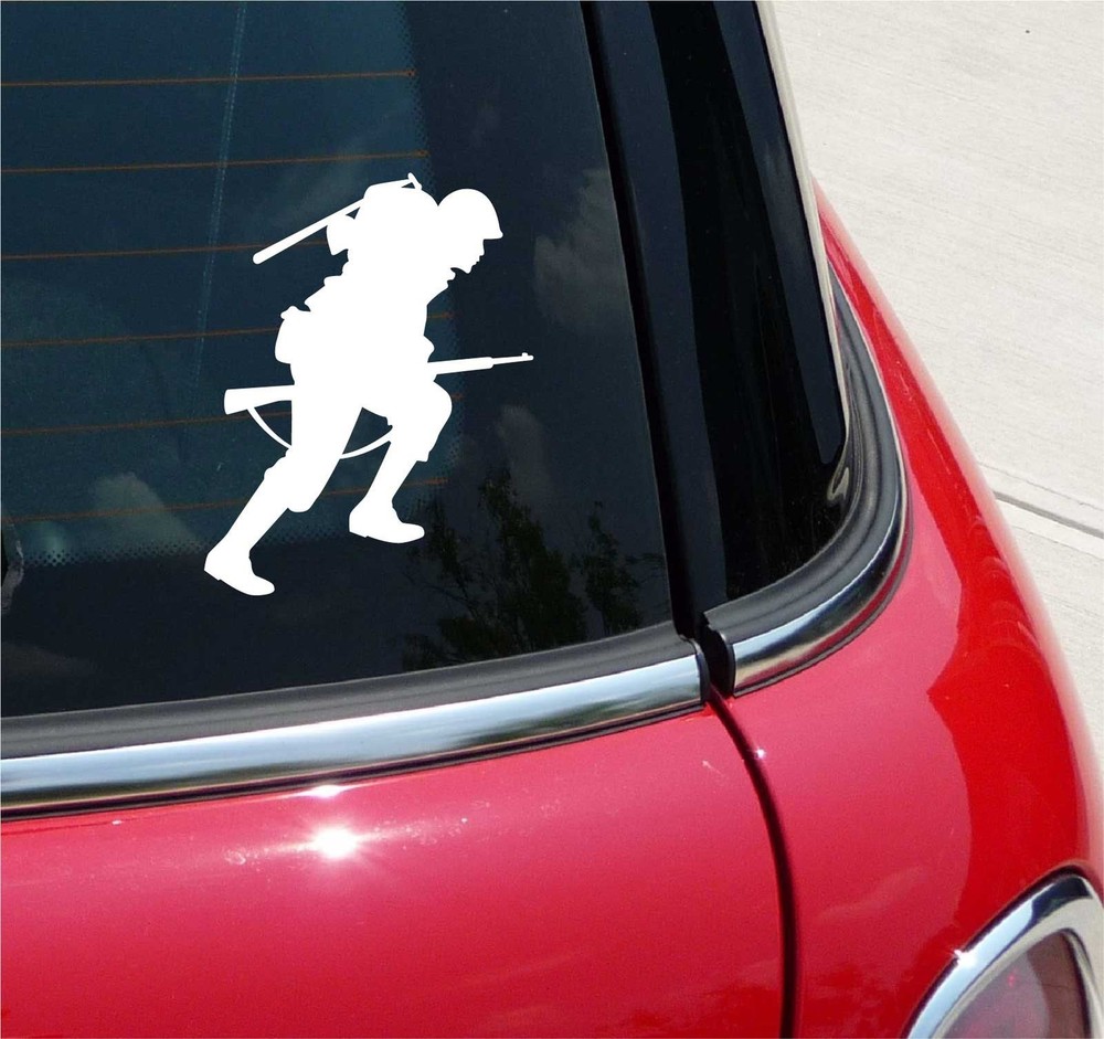 SOLDIER #1 ARMY MARINES MILITARY COMBAT GRAPHIC DECAL STICKER ART CAR WALL DECOR