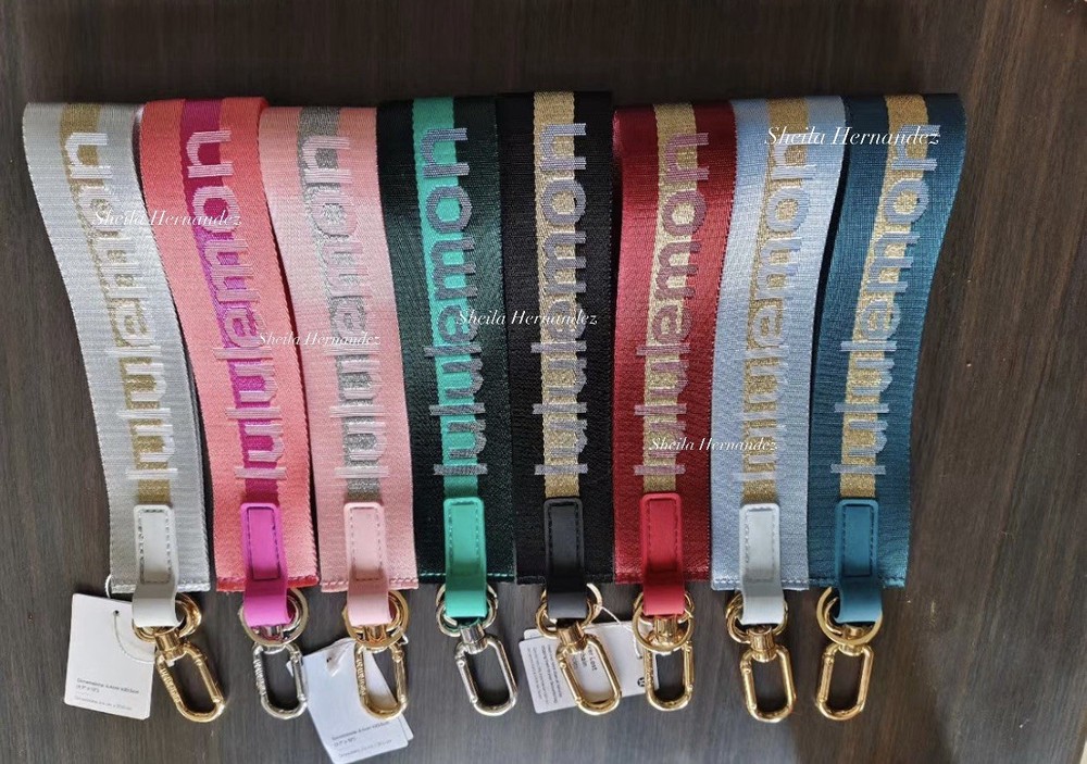 Lulmon Wordmark Logo Keychain Accessory