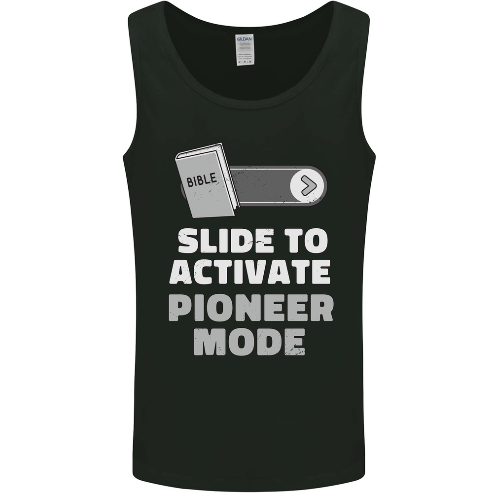 Christian Pioneer Mode Funny Christianity Mens Vest Tank Top