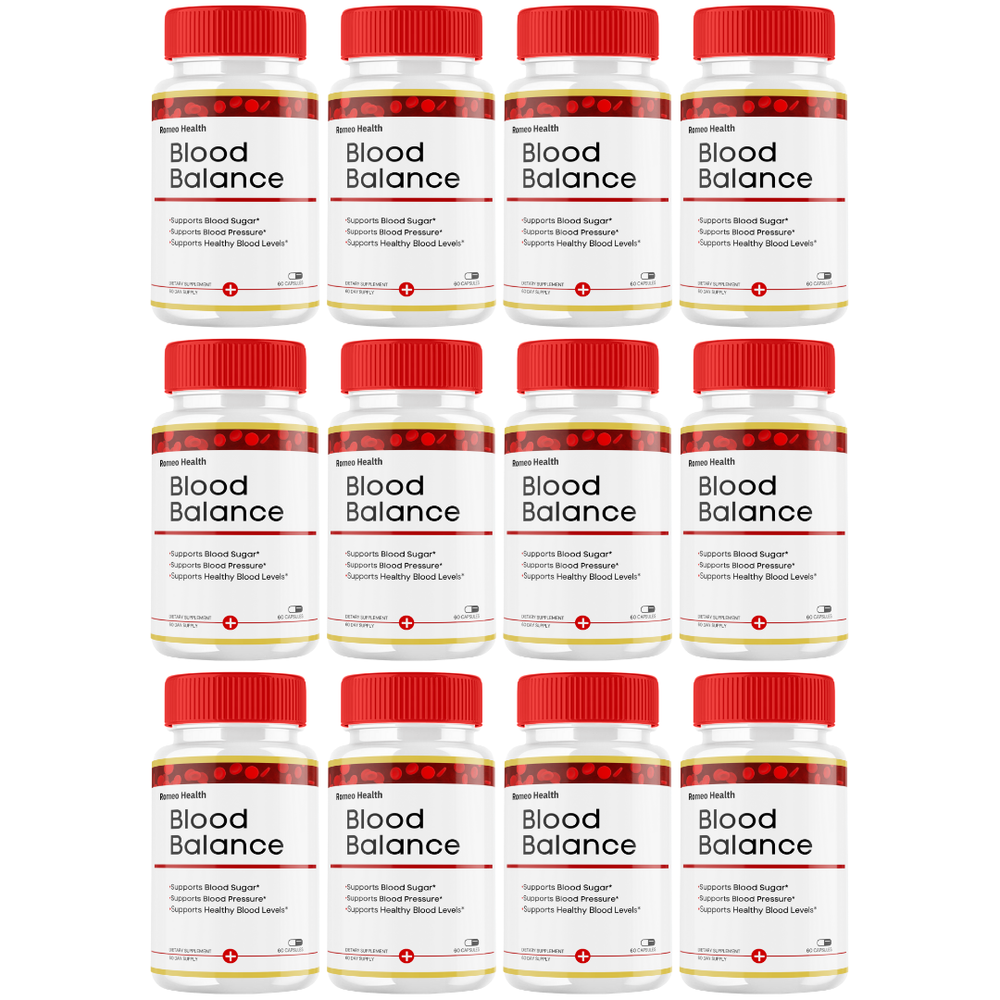 Blood Balance Pills Advanced Support BloodBalance Formula (12 Bottle)