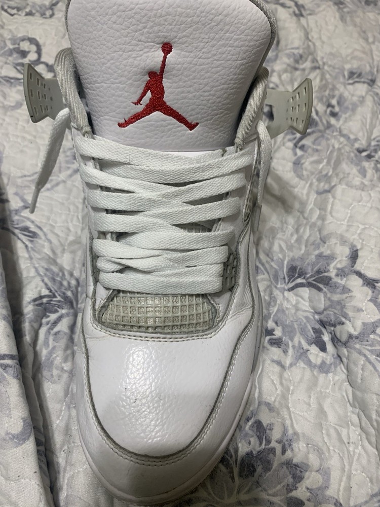 Jordan Air Jordan 4 Retro White Oreo CT8527-100 Men's Low Top Sneaker 2021