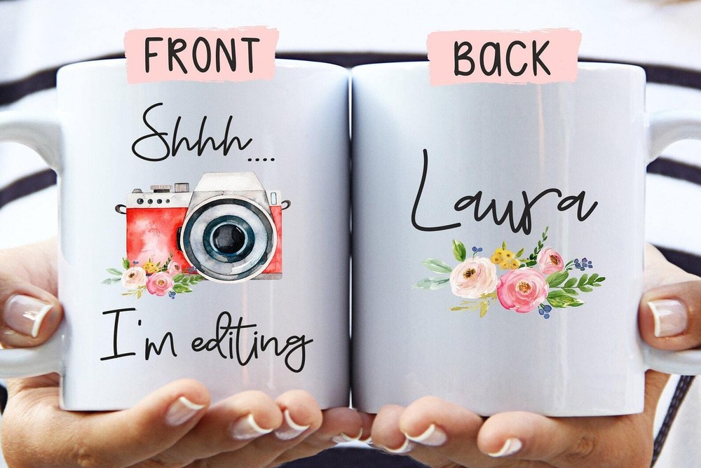 Photographer Mug - Perfect Gift for Bloggers Vloggers & Wedding Pros