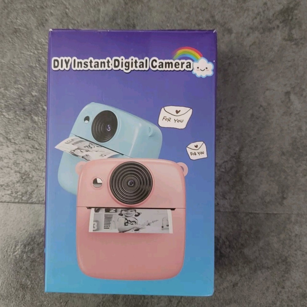 DIY Unicorn Digital Instant Camera for Kids - Creative & Fun Gift
