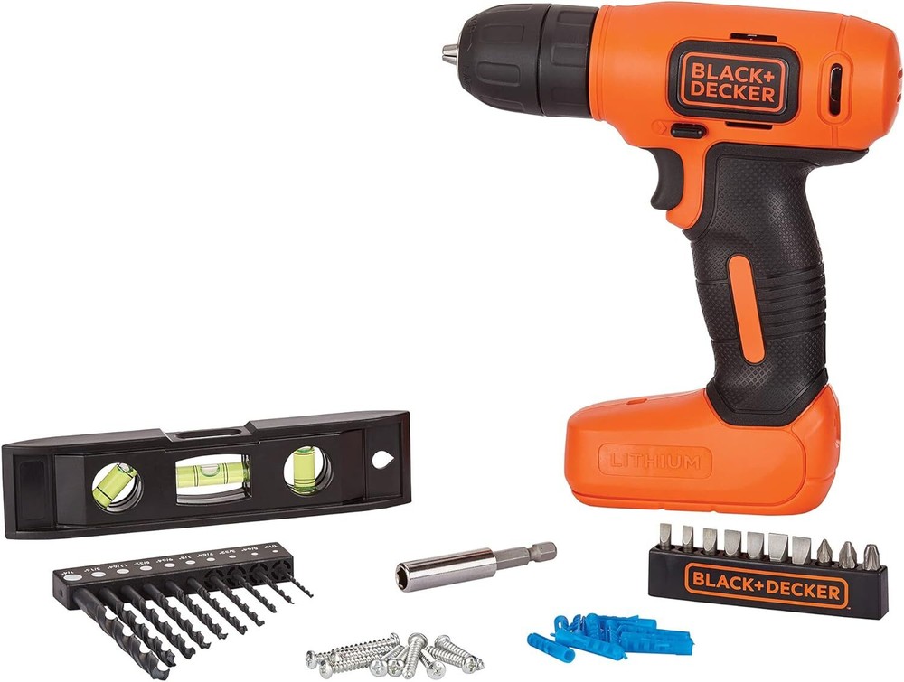 8V Max* Cordless Drill + 43 Pc. Home Decor Project Kit (Bdcd8Hdpk)...