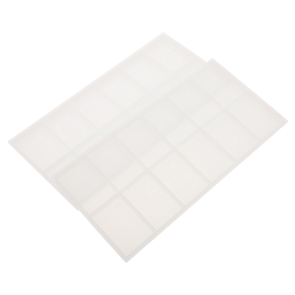 Silicone Mold Beads Storage Organizer Making Cards of The Lid