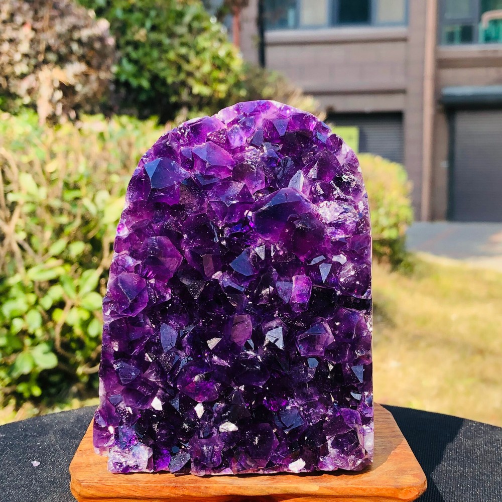 920g TOP Natural Uruguayan Amethyst Cluster Cave Display Specimen Healing 246