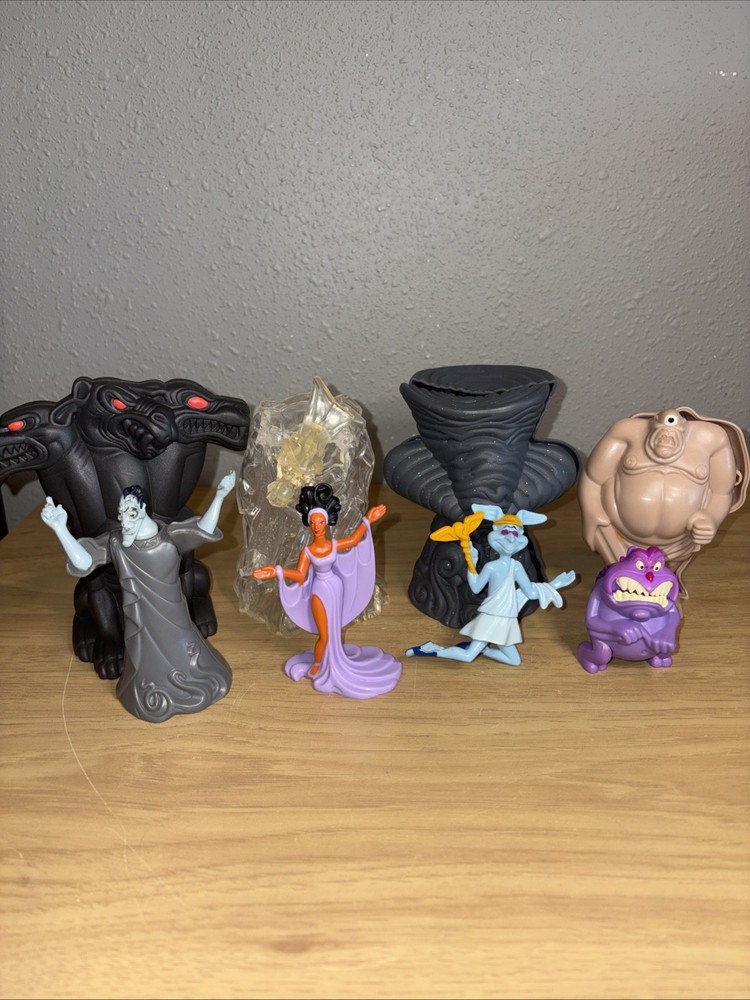 Disney's Hercules - 1996 McDonald's Happy Meal Toys Lot Of 4