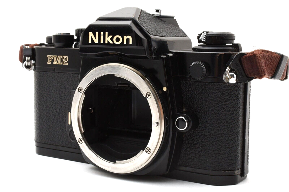 Christmas GIFT SALE Nikon New FM2 FM2N Black 35mm SLR Film Camera Body JAPAN-image