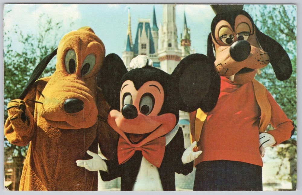Welcome to Walt Disney World Florida Magic Kingdom Postcard