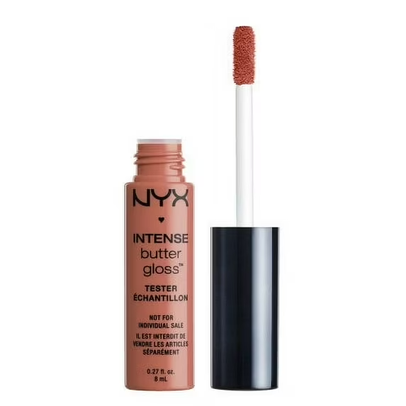 NYX Cosmetics Intense Butter Gloss Lip Gloss, 0.27 oz -Free Ship-  ( pack of 2 )