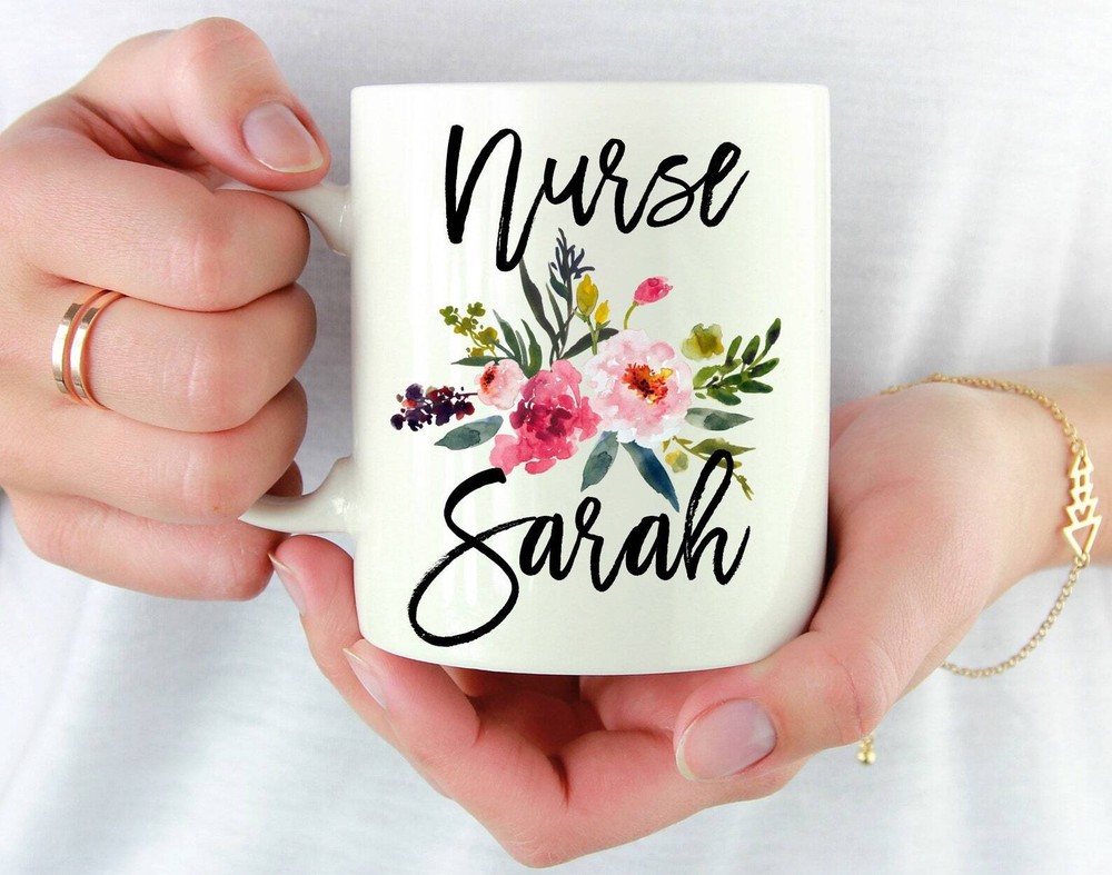 Personalized Nurse Gift Mug Nurse Graduation Gift Cup Registered Nurse Mug