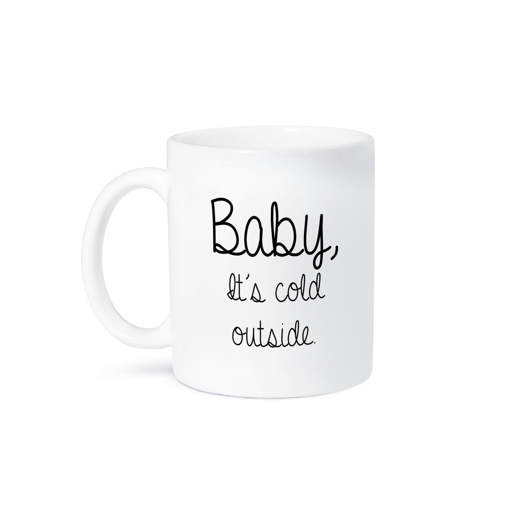 3dRose Baby Its Cold Outside Coffee Mug  