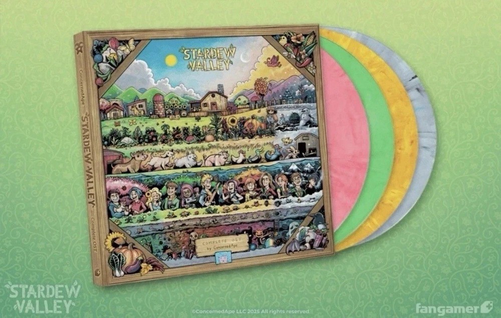 Stardew Valley Complete OST Vinyl Soundtrack 4 Record Box Set NEW SHIPS NOW