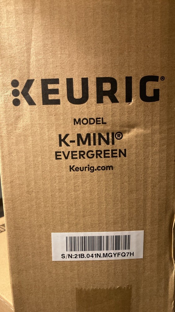 Keurig K Mini Single Serve Coffee Maker 6-12Oz Cups Evergreen