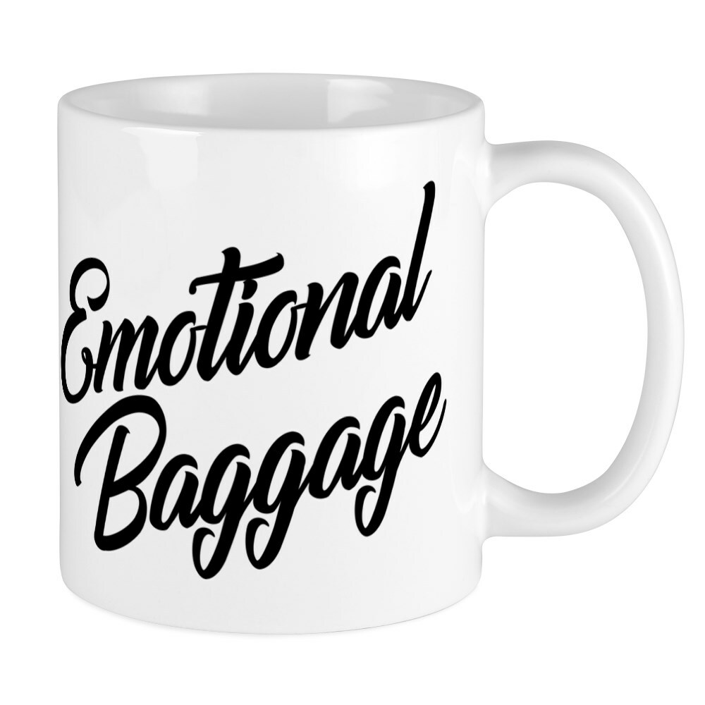 CafePress Emotional Baggage Mugs 11 oz Ceramic Mug (283360528)