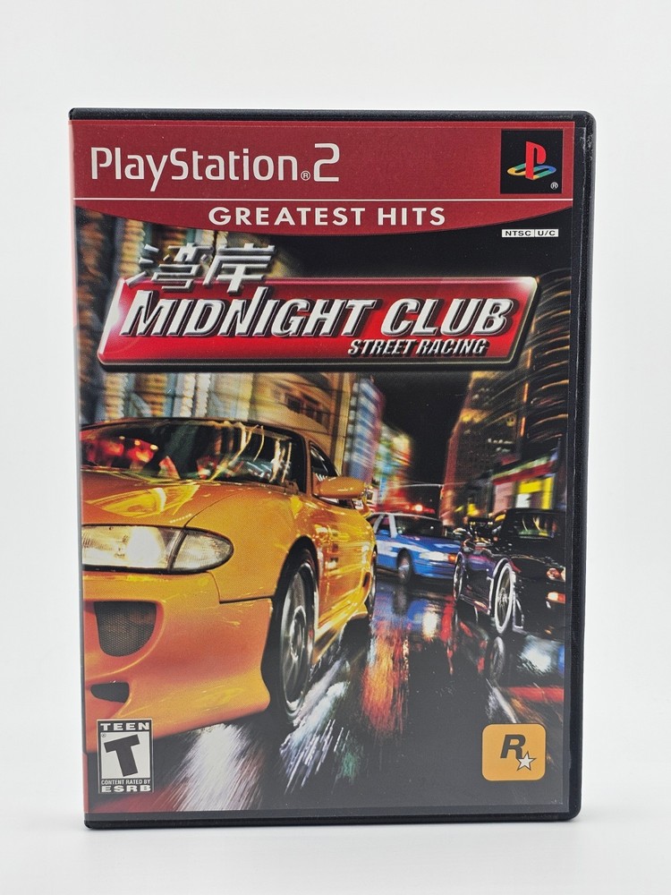 Sony Playstation 2 PS2 Midnight Club Street Racing CIB Cleaned & Tested