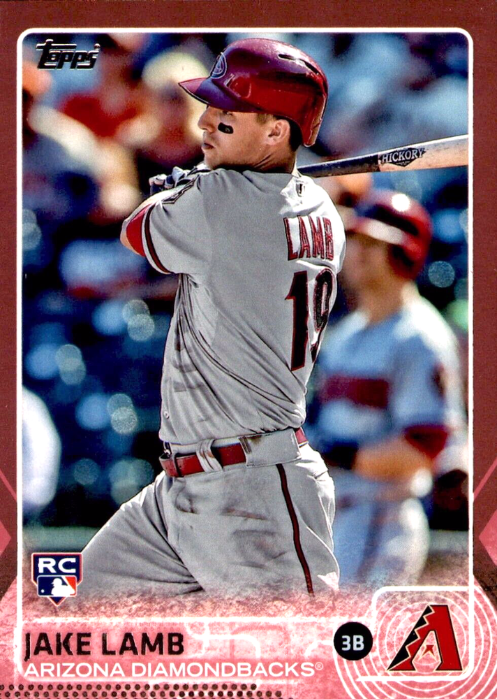 2015 Topps Series 1 Jake Lamb Rookie Pink #310 -/50 - Arizona Diamondbacks