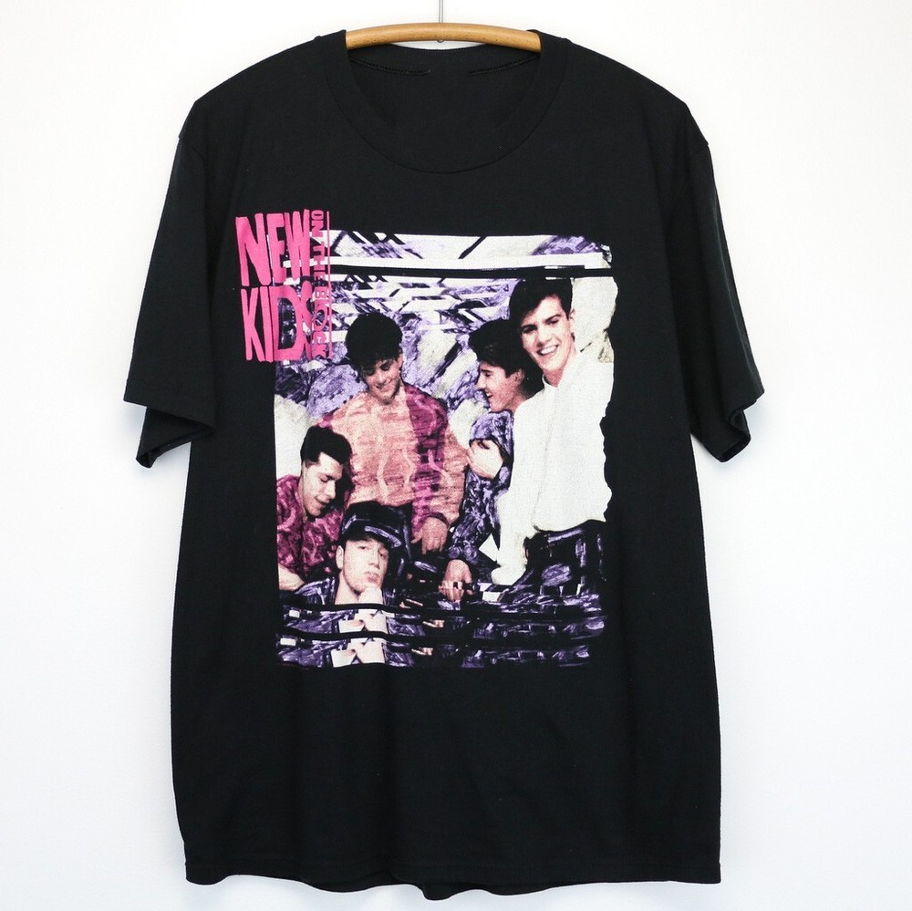 Face the Music New Kids on the Block Shirt Short Sleeve Black Unisex S-4XL