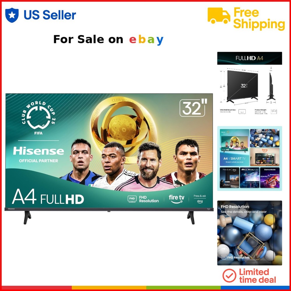 32-Inch Full HD Smart Fire TV with Wi-Fi, DTS Virtual:X, and Alexa
