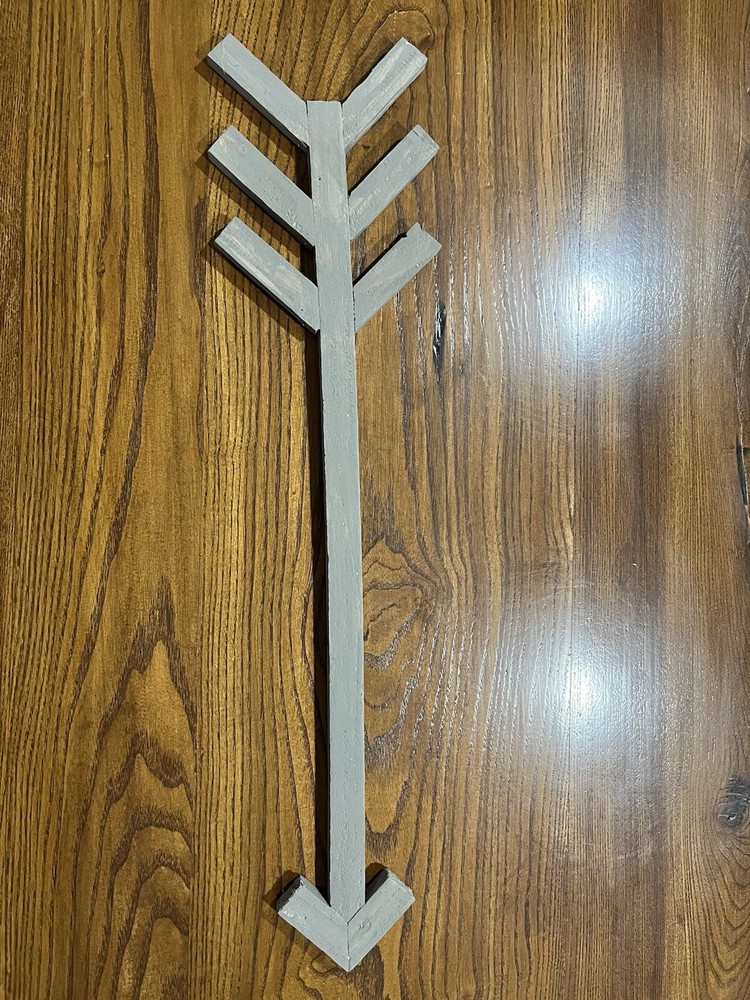 Rustic Wooden Arrow Wall Decor Farmhouse, Wood Arrows Sign Wall Hanging A...