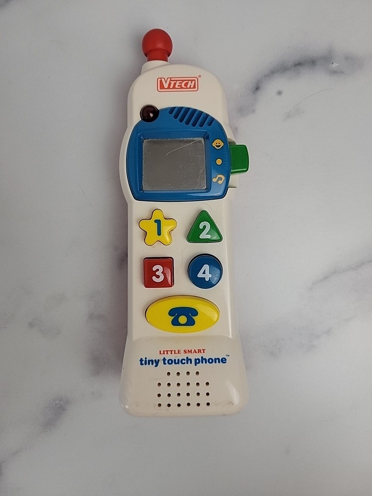 Vintage VTech Tiny Touch Phone with Lights Music Working Tested