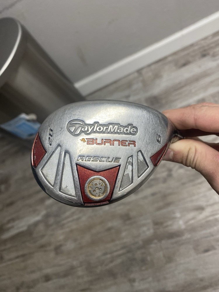 TaylorMade Burner Rescue 6 Hybrid 28* REAX SuperFast 65g Senior Graphite Mens RH