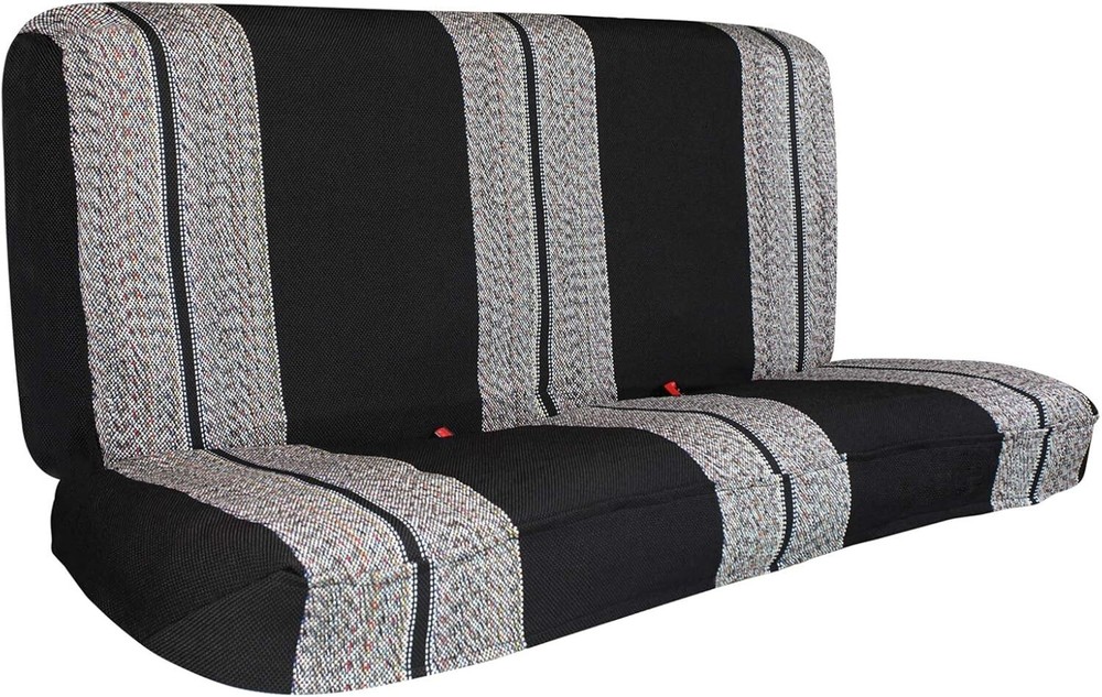 Black Full Size Pickup Truck Saddle Blanket Bench Seat Cover Universal Fit