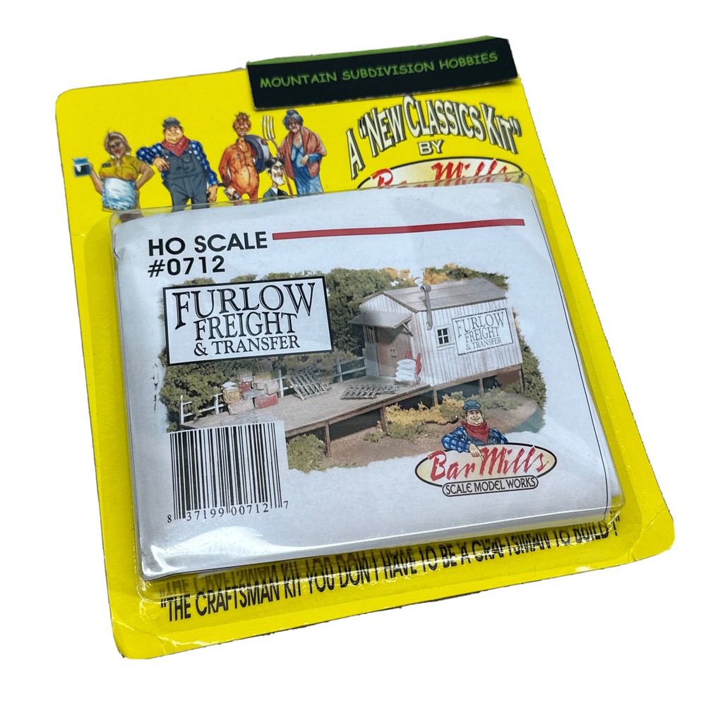 BAR MILLS 712 Furlow Freight & Transfer  Laser Kit  MODELRRSUPPLY   $5 coupon-image