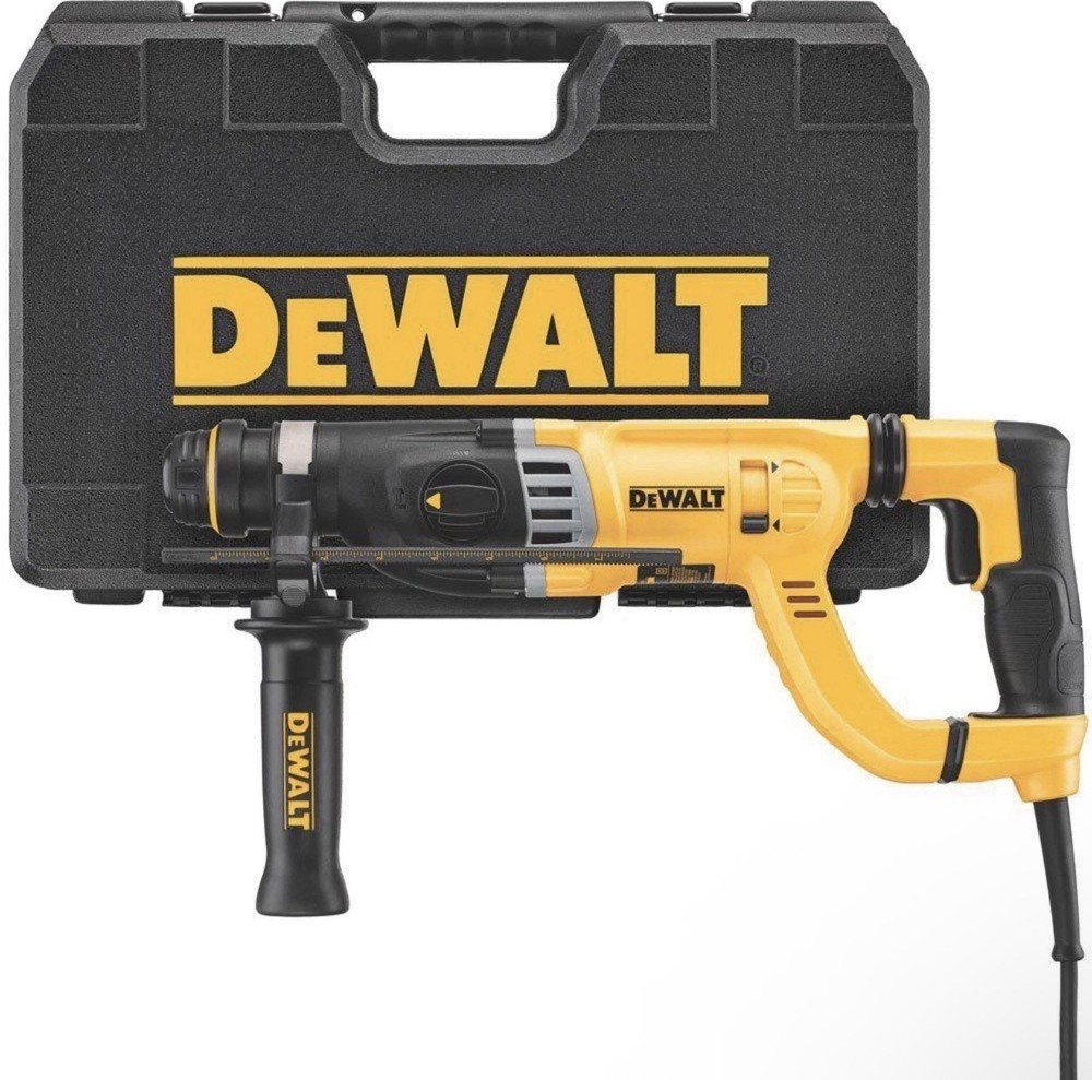 DeWALT D25263K 8.5 Amp 1-1/8-Inch Corded D-Handle SDS Plus SHOCKS Rotary Hammer
